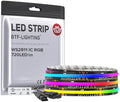 BTF-LIGHTING 9.8FT WS2811 Smart IC RGB DC24V FCOB COB LED Strip Light by BTF-LIGHTING