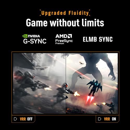 ASUS TUF Gaming VG259QMR5A 25 Inch 1080p 310Hz G-SYNC Gaming Monitor - Image 4