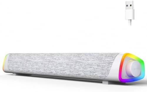 SOULION R30 Plus Bluetooth Computer Speakers, Wired USB Powered Plug & Play by SOULION