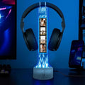 Personalized RGB LED Headphone, Custom Couple Photo Headset Holder, Gaming Decor Gift for Boyfriend, Valentines Day Gift for Him, Custom Couple Gifts, Gifts for Gamers, Photo Headphone by GiantBigHands