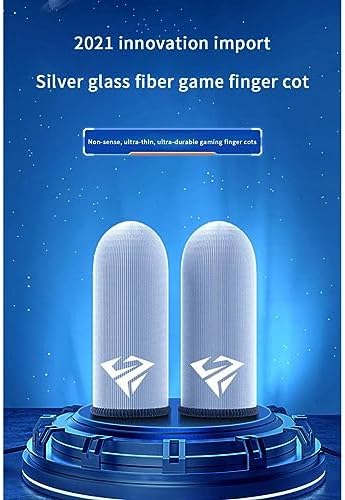 Sweatproof Finger Sleeve Breathable for Mobile Games, Finger Game Controller Gaming Thumb Gloves - Image 5