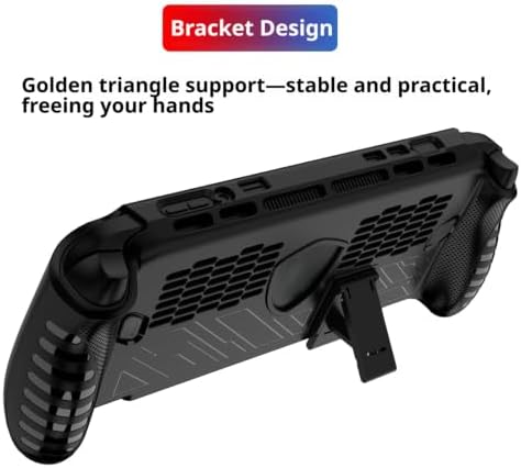 TEHAOUU TPU Protective Case, Compatible with MSI Claw 8 EX AI+ Handheld Game Console, Built-In Kickstand Cover, Game Console Shell for Desktop & Portable Gaming - Image 6