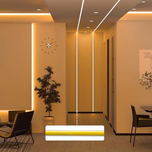 BTF-LIGHTING FCOB Thin 5mm Width COB LED Strip Light Warm White 2700K - Image 6
