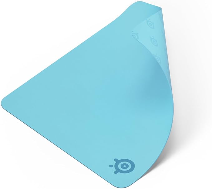 SteelSeries QcK Cloth Gaming Mouse Pad - Exclusive Micro-Woven Surface - Optimized for Gaming Sensors - Maximum Control - Size L - Aqua by Unknown