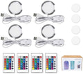Bulto 4Pcs LED Lamp Kit 001 16 Color for Bambu Lab 3D Printing, RGB Remote Control DIY LED Light Kit - Monitor Light Bar for Bambu Lab Makerworld/Anycubic/Makeronline, 5V USB Powered by Unknown