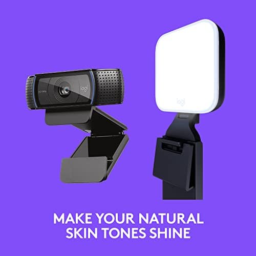 Logitech C920x HD Pro + Logitech for Creators Litra Glow - The Perfect Solution for Great on-Camera Looks - Image 4