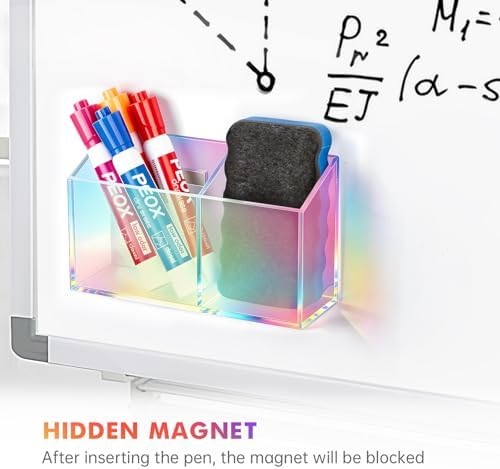 BEYGORM Magnetic Dry Erase Marker Holder for Whiteboard & Refrigerator - Image 4