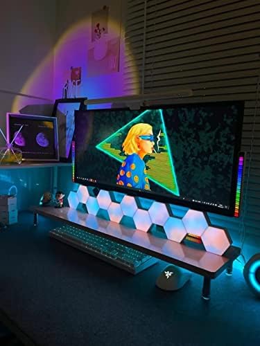 Vcwtty Hexagon Light Panels with Remote, 13 Colors, 6 Pack - Image 2