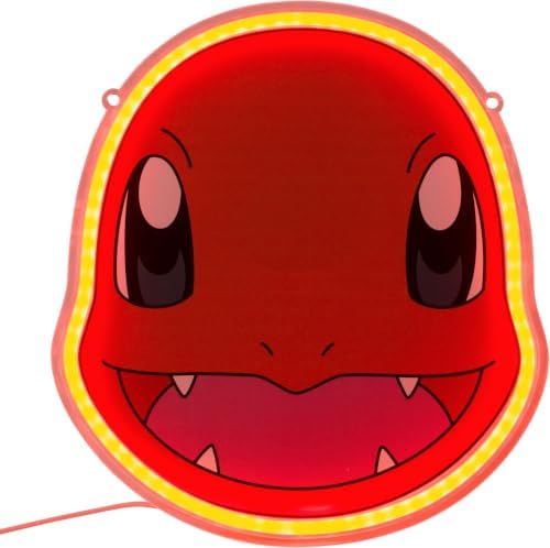 Silver Buffalo Pokémon Charmander LED Neon Style, Wall Art - Image 3