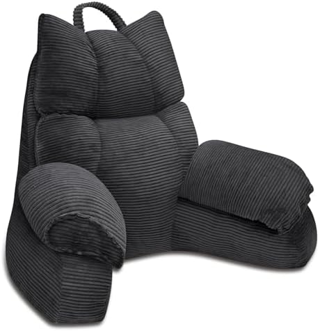 RRPAHWTV Reading Pillow for Bed with Arms, Back Support, Memory Foam by Unknown