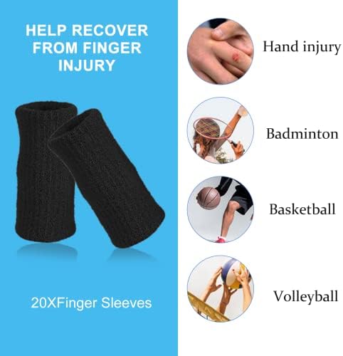 Finger Compression Sleeves, 10 Pcs - Image 2