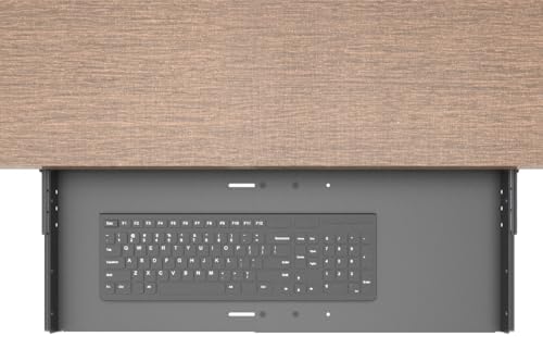 Large Under Desk Slide-Out Keyboard Tray, 27 x 9.8 inch - Image 3