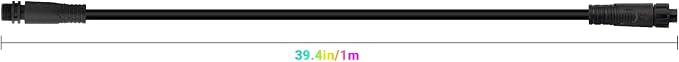 LED Stage Wash Light Bar 4Pack - 72W RGB DJ Light Bar - 1M Extended Adapter Cable - 3 Pack - Image 2