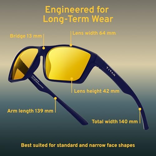 Titan Gaming Glasses, Blue Light Blocking, Night Driving Glasses for Men, Computer Protection, Gift for Gamers - Image 5
