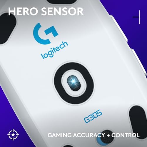 Logitech G305 Lightspeed Wireless Gaming Mouse - White - Image 2