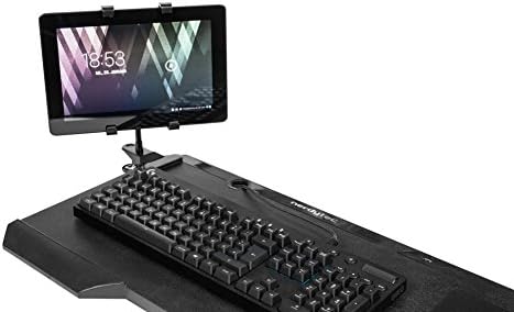 Couchmaster Tablet Holder Dock Stand, 7" - 10.1", eReader Mount for lapdesks with Bendable arm, for CYBOT, CYCON, CYWORX by nerdytec - Image 2