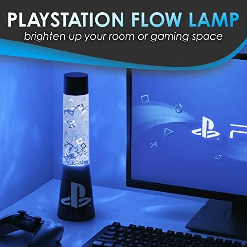 Paladone PlayStation Glitter Flow Lamp Night Light, Bedroom Décor Mood Light, 33 cm - Image 8
