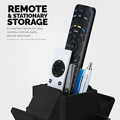 BRAINWAVZ Dual Game Controller, TV Remote Control & Stationary Storage Desktop Organizer Holder, Universal Design for Xbox ONE PS5 PS4 PC Gamepads, Reduce Clutter (D03) - Image 6