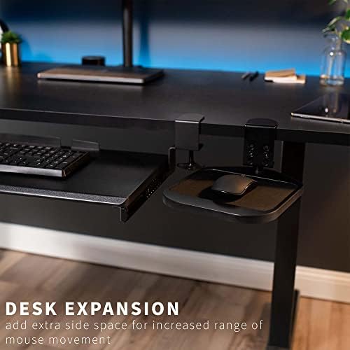 VIVO Black Clamp-on Mouse Pad Holder Platform, MOUNT-MS01B - Image 4