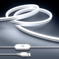 iNextStation 6.56FT 5V USB LED Strip Lights White Flexible Neon Rope Lights by inextstation