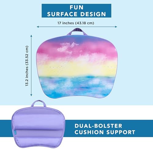 LAPGEAR MyStyle Lap Desk – Sunset Watercolor, Fits 15.6” Laptops - Image 5