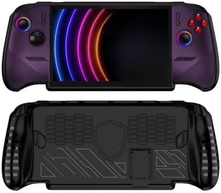 TEHAOUU TPU Protective Case, Compatible with MSI Claw 8 EX AI+ Handheld Game Console, Built-In Kickstand Cover, Game Console Shell for Desktop & Portable Gaming by TEHAOUU