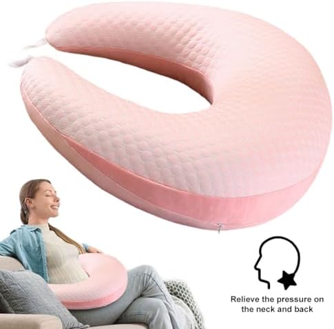 Reading Pillow for Gaming, Lap Desk Pillow for Sitting in Bed or Couch, Ergonomic Arm Support Pillows for Crochet, Crafting, Knitting,Playing & Working (23.6 * 22.8") - Image 3