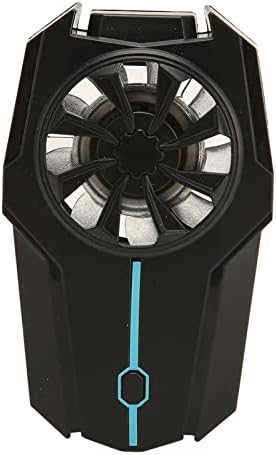Cell Phone Cooler,Cellphone Radiator with Fan Speed Settings,Fast Cooling Super Silent Mobile Phone Radiator,Fit for Mobile Gaming,Video Streaming,Car Driving by Unknown