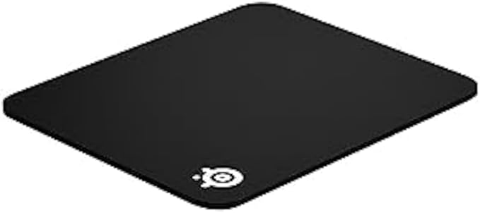 SteelSeries QcK Gaming Mouse Pad - Medium Thick Cloth - Peak Tracking and Stability - Black by Unknown