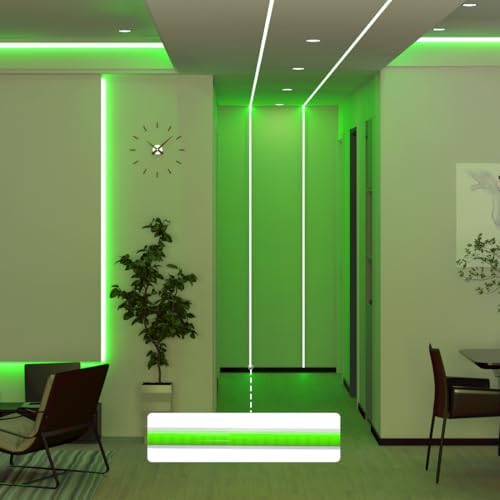 BTF-LIGHTING UL Listed Green Color 5mm Width FCOB COB LED Strip Light - Image 6