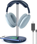 Hiwe Headphone Stand with Wireless Charger, Headset Holder for Desktop by HIWE