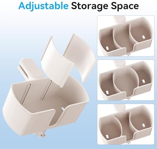 4 in 1 Desk Cup Holder with Storage Tray and Headphone Hanger - Image 6