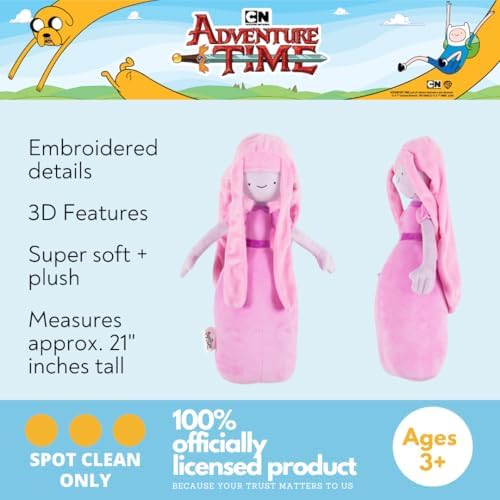 Franco Adventure Time Princess Bubblegum Bedding Super Soft Cozy Decorative Cuddle Pillow, (Officially Licensed Product) Collectibles - Image 2