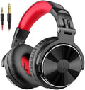 OneOdio Wired DJ Hi-Res Over-Ear Headphones for PC, Keyboard Guitar - Red by OneOdio