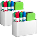 2 Pack Magnetic Pen Holder Cup for Whiteboard, Classroom Supplies by Banafich