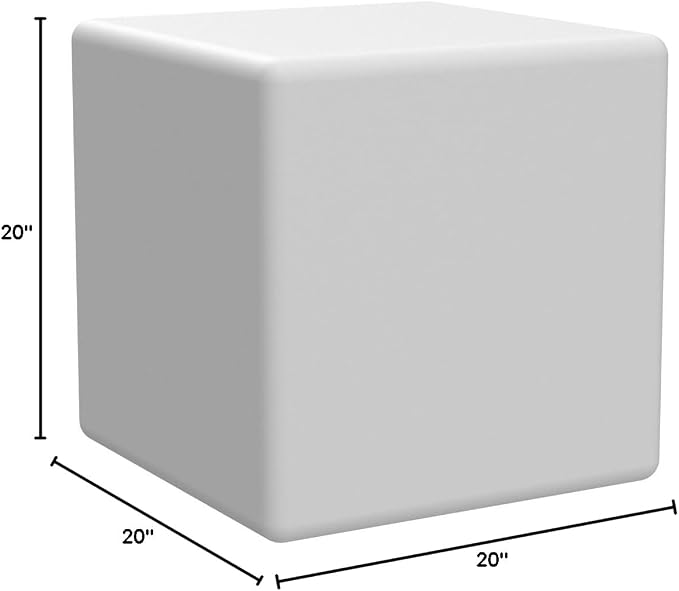 LOFTEK 20-inch LED Cube Table, Rechargeable Glowing Chair Seat w/Remote - Image 10