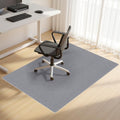Office Chair Mat for Hardwood Floor 36x55 Inch, Non-Slip Rolling Chair Mat, Flat Lay Floor Protector for Wood Tile Laminate, Anti-Slip Sound Absorbing(Grey) by Unknown
