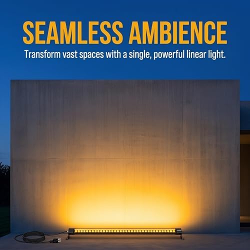 2Pack 72W Wall Washer Light 4FT 2700K 120V IP67 Waterproof Plug-in - Image 6