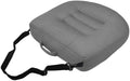 Car Booster Bandage Seat Cushion for Short Adults Thick Breathable Mesh Height Adjustable for Driving, Office & Home Use Universal Fit for Cars, Trucks & Wheelchairs 15.7"x15.7"x4.7"-Gray by Runfider