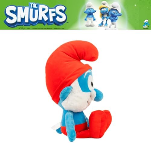 Franco The Smurfs Papa Smurf Bedding Super Soft Cozy Cuddle Pillow Buddy, (Officially Licensed Product) Collectibles - Image 5