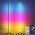 LanSuper Smart Corner Floor Lamp, 65" RGBW Color Changing LED Floor Lamp by LanSuper