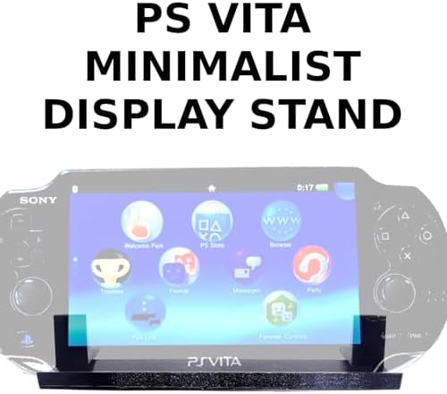 Low Profile Display Desk Stand for Sony PSVITA VITA & PSP 3D-Printed - Image 2