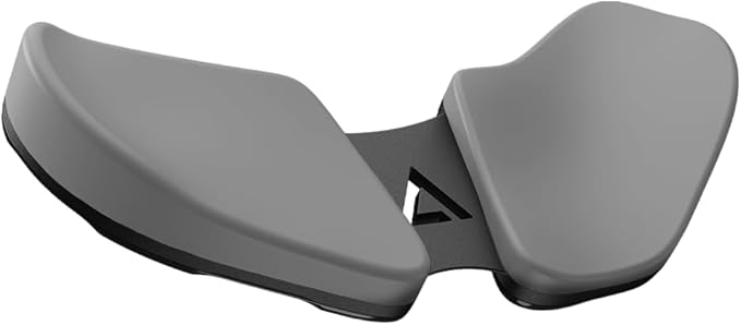 DELTAHUB Carpio 2.0 - Right-Handed Truly Ergonomic Wrist Rest for Mouse, Carpal Tunnel Support, Pain Relief, Anti-Fatigue, Easy Glide, Sleek, Office Computer, Laptop, Gaming - Small, Grey by DELTAHUB