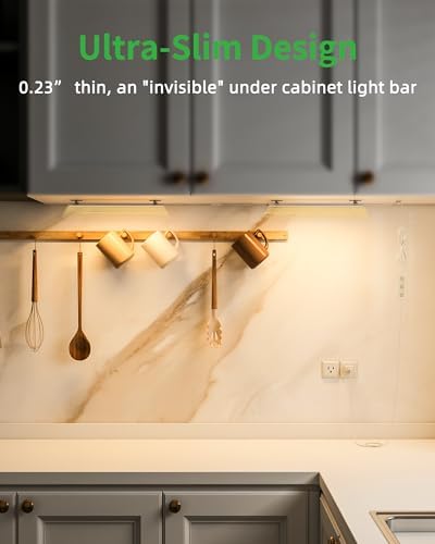 Under Cabinet Lighting Plug-in, Dimmable, 3pcs 12 Inch, 3000K - Image 2