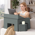 Lap Desk Pillow for Laptop, Foldable Ergonomic Reading Pillow for Gaming by OutdoorFurnitureAccessories