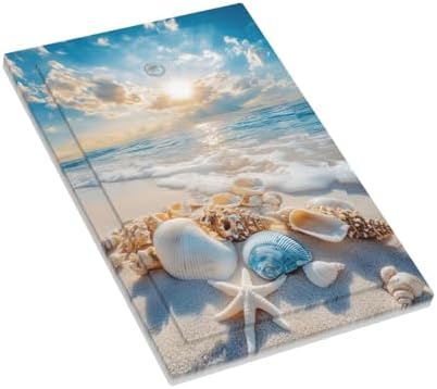 Decorative Light Switch Cover Plate Beach Starfish Seashell 1 Gang No Device Single Blank Outlet Covers Wall Plate Summer Sea Ocean Switchplate Covers Dimmer Faceplate for Bedroom Decor - Image 3
