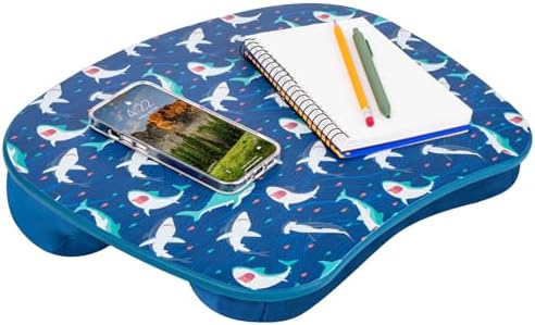 LAPGEAR MyStyle Lap Desk – Shark, Fits 15.6” Laptops by LapGear