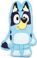 Jay Franco Polyester Bluey Shaped Decorative Pillow - Kids Super Soft Throw Plush Pillow - Measures 17 Inches (Official Bluey Product) by JayFranco