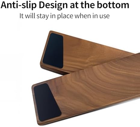 Ergonomic Wooden Wrist Rest Support for 87 Key Mechanical Keyboard - Image 6