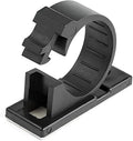 StarTech 100 Adhesive Cable Management Clips, Black, TAA, Sticky (CBMCC3) by StarTech